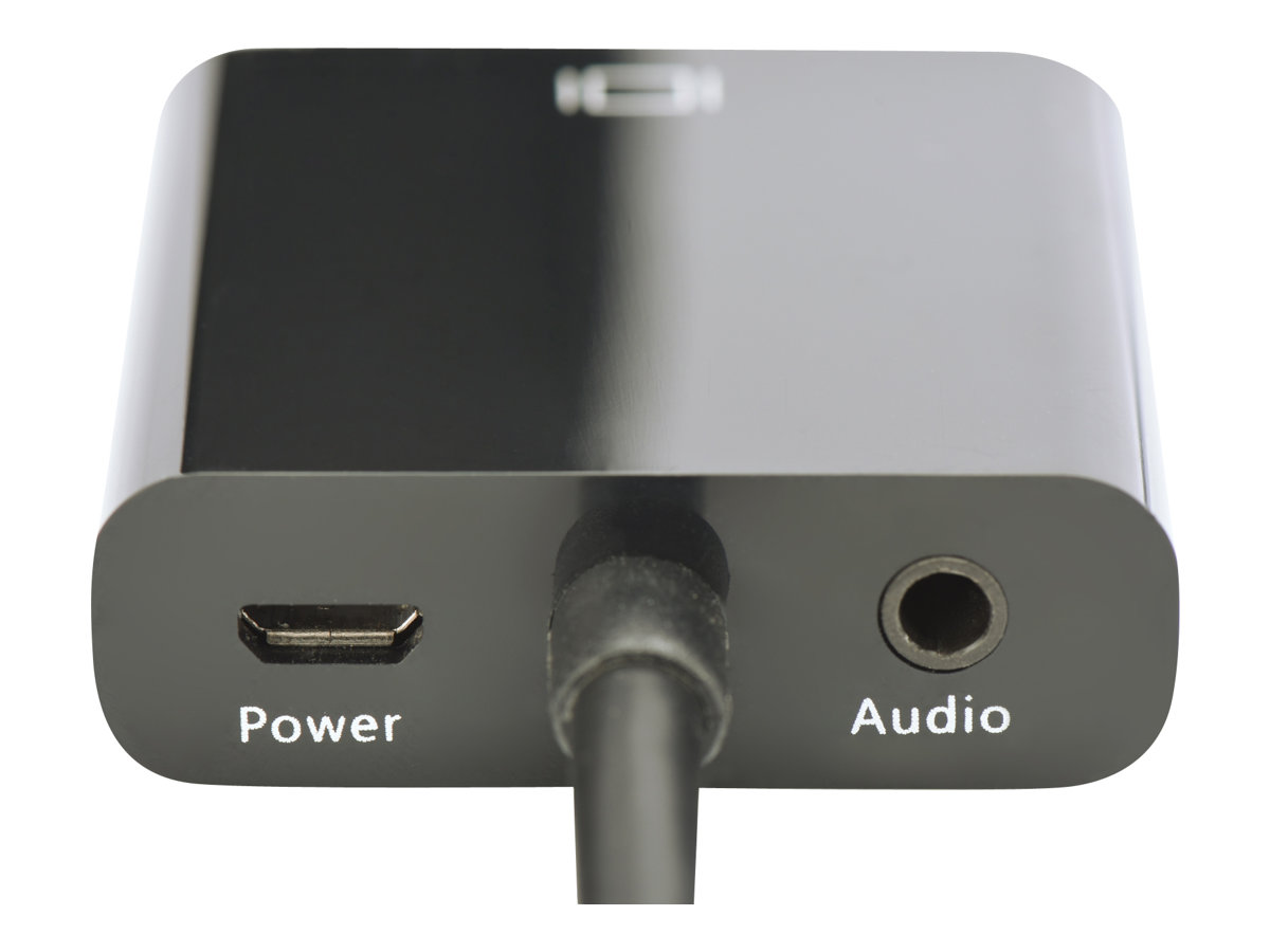 Digitus DIGITUS DA-70461 HDMI auf VGA Konverter Schwarz