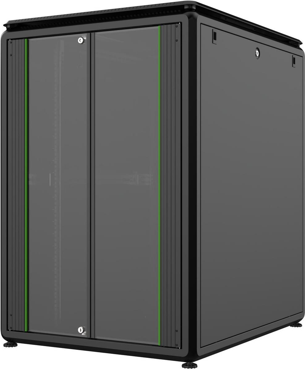 Lanview RDL22U81BL Rack 22U Schwarz (RDL22U81BL)