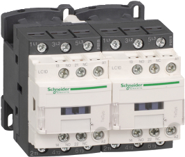 APC Schneider 1 Stück - Schneider Electric Wendeschütz 25A 230V 50/60HZ LC2D25P7 / 8255