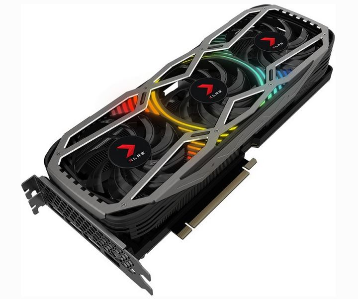 PNY XLR8 GeForce RTX 3080 Ti Gaming REVEL EPIC-X RGB Triple Fan (VCG3080T12TFXPPB)