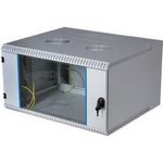 EFB-Elektronik 48,30cm (19") Wandgehäuse 12HE, schwenkend, 2-teilig, RAL7035, Tiefe 600 mm Hersteller: EFB Elektronik (691612VGR.60)