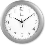 Hama DCF-Funkwanduhr Teneriffa, Ø 30 cm, Silber (00185872)