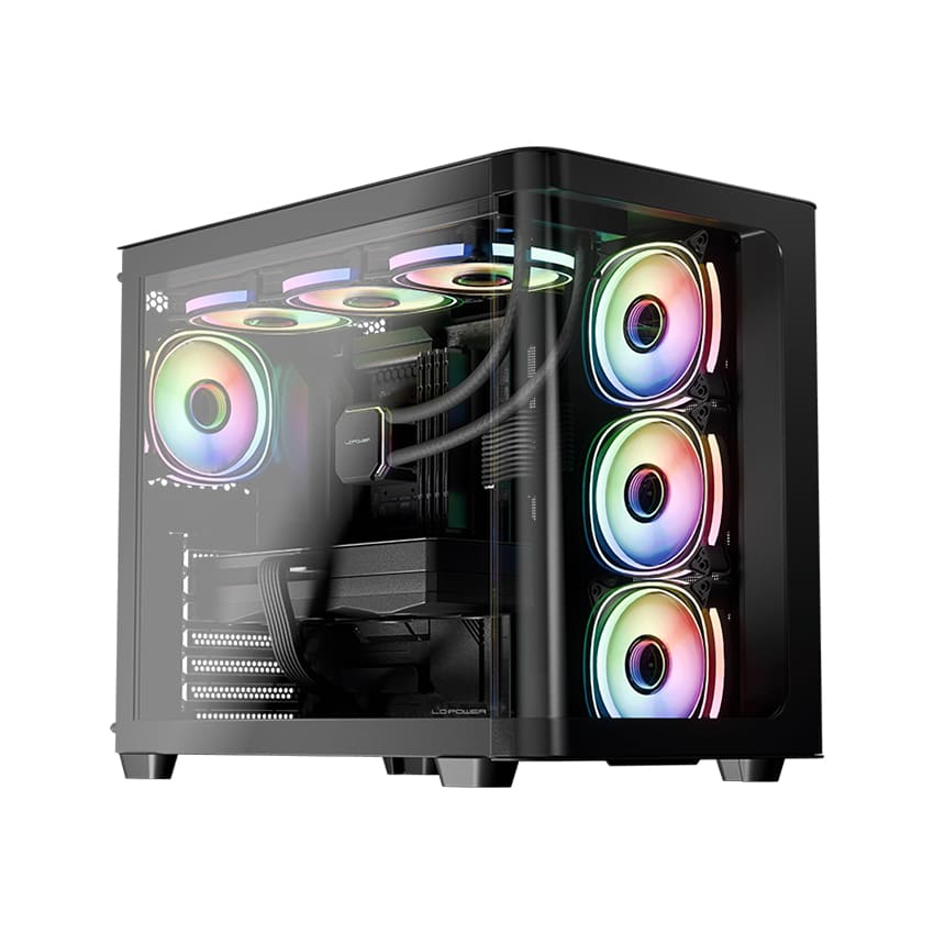 LC-Power LC Power Gaming 8001B Pro-Storm Dark Midi Tower ATX Schwarz