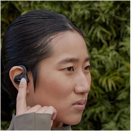 Belkin SoundForm ClearFit Open-Ear True Wireless Kopfhörer Schwarz