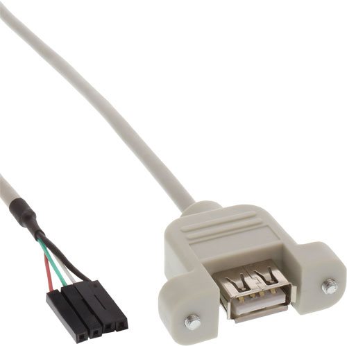 INLINE USB-Kabel USB (W) zu MPC (W) (33440F)