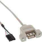 InLine USB-Kabel USB (W) zu MPC (W) (33440F)