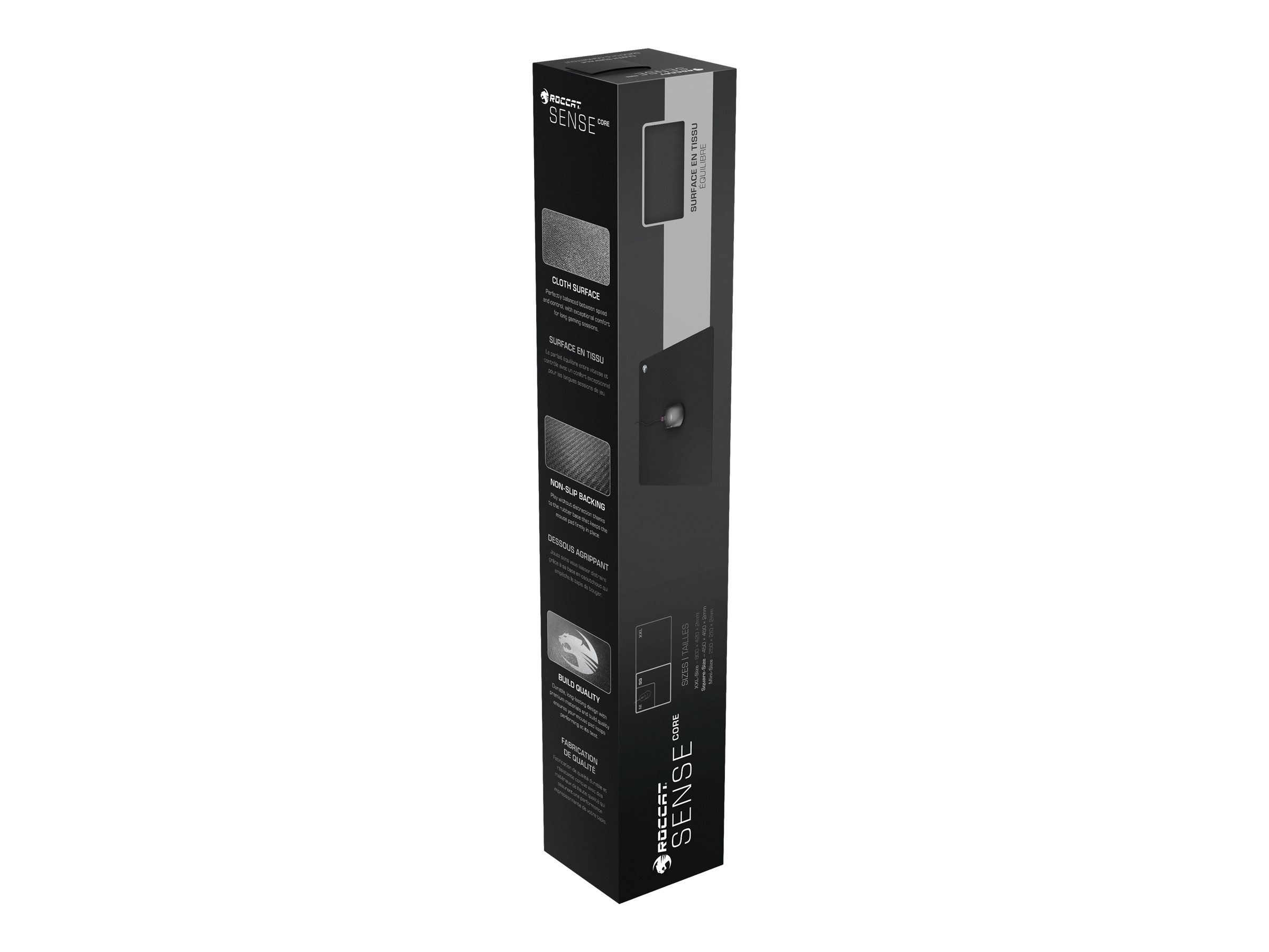 ROCCAT Sense Core Gaming-Mauspad Schwarz