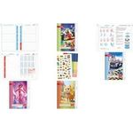 ROTH Hausaufgabenheft Kids für clevere Faule "Miez und Maus Format: DIN A5, 148 x 210 mm, 1 Woche / 2 Seiten - 1 Stück (89544)