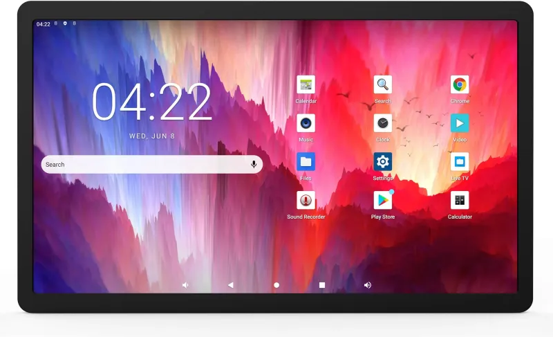 ALLNET Speedy 210-B Performance Display 21 Zoll Android 14 RK3576S PoE Touch Schwarz