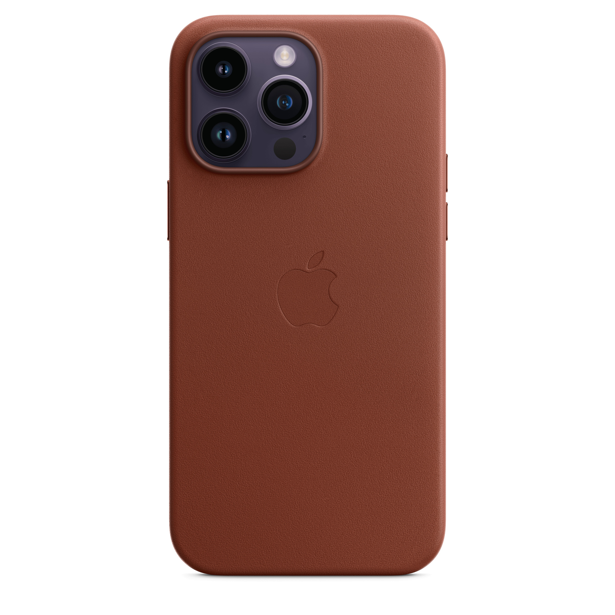 Apple iPhone 14 Pro Max Leder Case mit MagSafe Umber