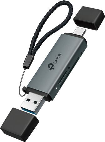 TP-LINK Adapter USB3.0 Typ-C & Typ-A> SD+microSD 3.0 UA430D (UA430D)