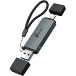 TP-LINK Adapter USB3.0 Typ-C & Typ-A> SD+microSD 3.0 UA430D (UA430D)