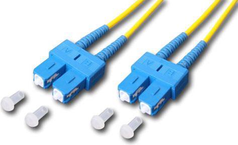 Lightwin LDP-09 SC-SC 2.0 Glasfaserkabel 2 m Gelb (LDP-09 SC-SC 2.0)
