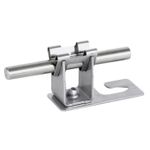 Dehn+Söhne Dachleitungshalter f.Wellplattendächer 206 339 Befestigungsart Leiter mit Clipschelle, Leiter-Durchmesser 8 ... 8mm, Anwendung Wellplattendach, Montageart schraubbar, Werkstoff des Halters rostfreier Stahl (V2A), Werkstoff des Trägers rostfreie (206339)