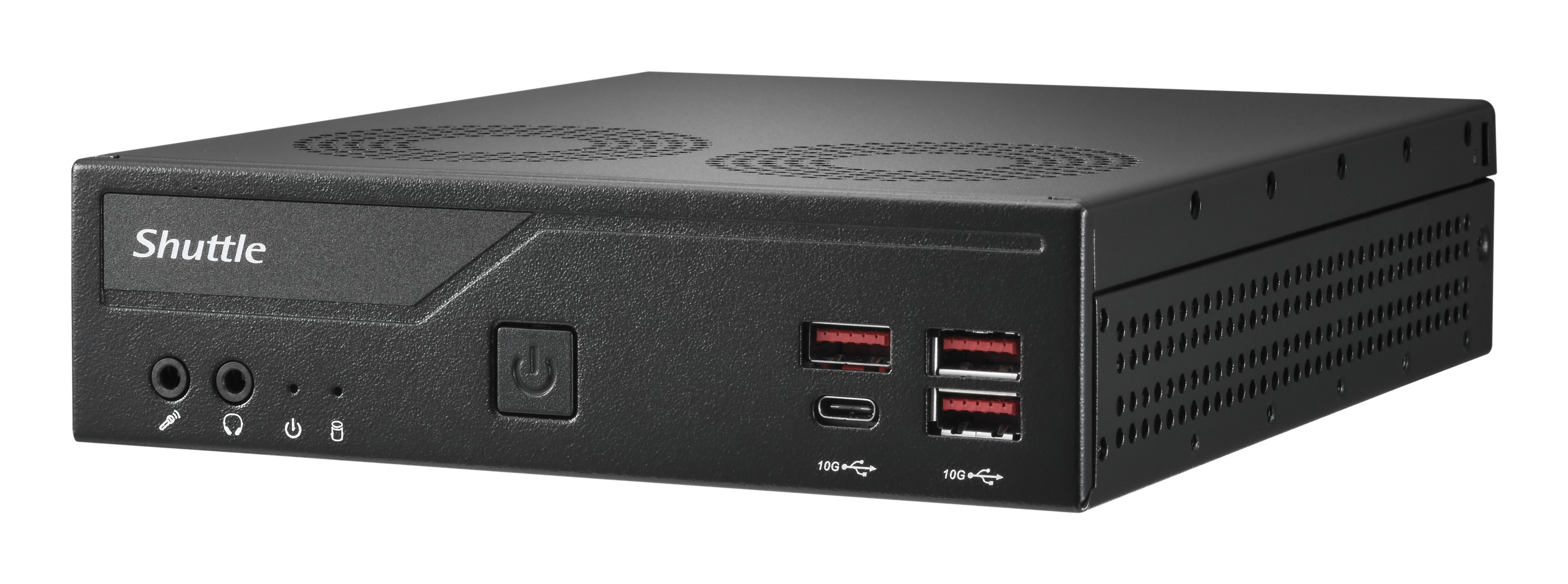 Shuttle XPC slim Series DB860 Barebone Intel B860 LGA 1851 SO-DIMM DDR5 96 GB RAM Schwarz