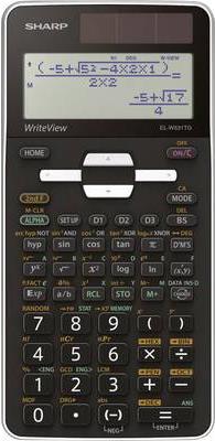 Sharp SH-ELW531TG Taschenrechner Tasche Display-Rechner Schwarz - Weiß (ELW531TG-WH)