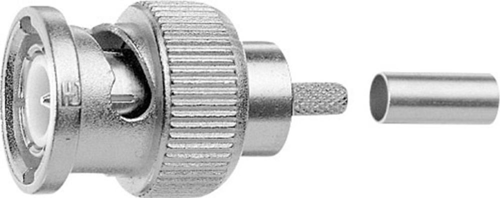 Telegärtner BNC-Kabelstecker Crimp 50 Ohm, crimp/crimp, Professional, A0205, RG-142B/U, 1.0/2.95 AF  - 5 Stück (J01000A0008)