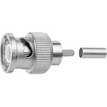 Telegärtner BNC-Kabelstecker Crimp 50 Ohm, crimp/crimp, Professional, A0205, RG-142B/U, 1.0/2.95 AF  - 5 Stück (J01000A0008)