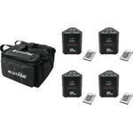 EUROLITE Set 4x AKKU TL-3 QuickDMX + Soft-Bag (20000398)