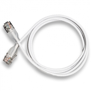 Wantec Patchkabel UTP CAT6a eGlow 0,5 m Weiß