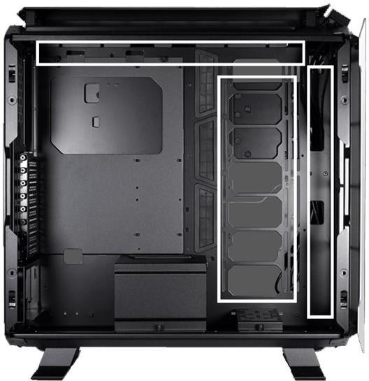Lian Li Odyssey X Midi Tower Schwarz