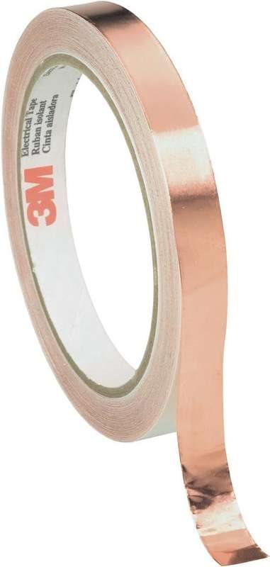 3M Kupferfolie (L x B) 16.5 m x 6 mm Kupfer (ASTM D 1000) Scotch 1181 Inhalt: 1 Rolle(n) (11816)