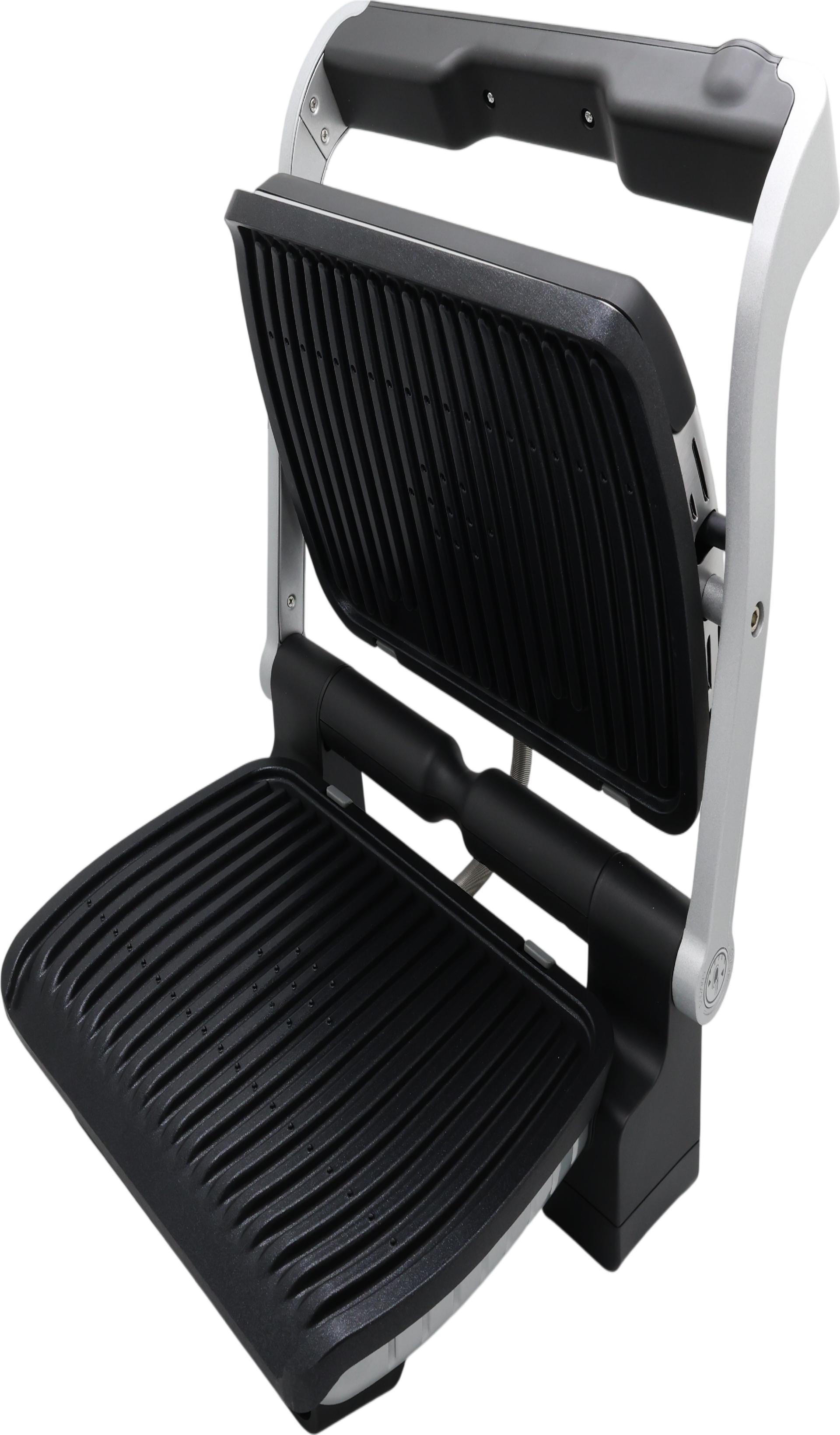 Tefal OptiGrill+ GC714D Kontaktgrill 2000 W 600 cm² Edelstahl