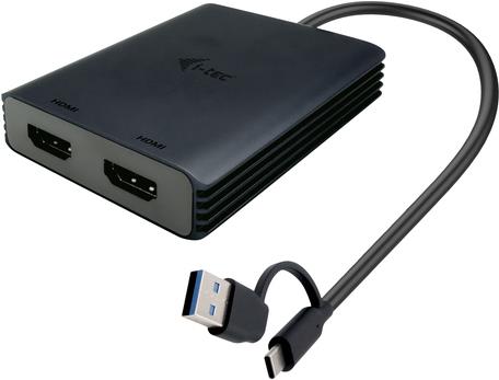 i-Tec Videoadapter 24 pin USB-C männlich zu HDMI weiblich (CADUAL4KHDMI)