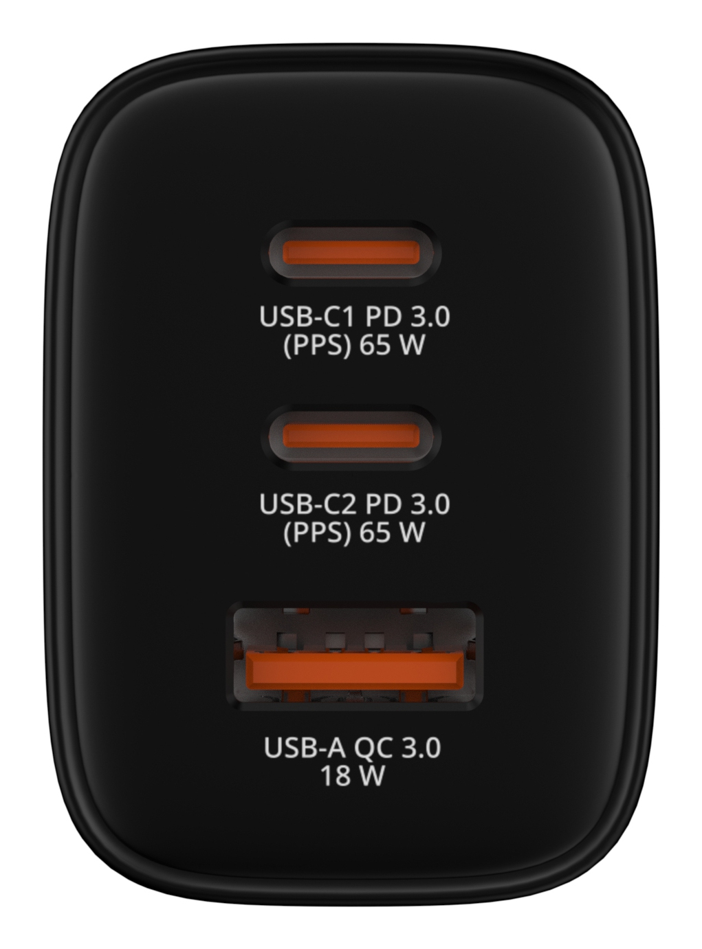 Verbatim Essentials 32352 GaN III Netzteil 65 W USB-A/C Schwarz
