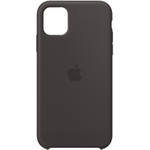 Apple - Case für Mobiltelefon - Silikon - Schwarz - für iPhone 11 (MWVU2ZM/A)