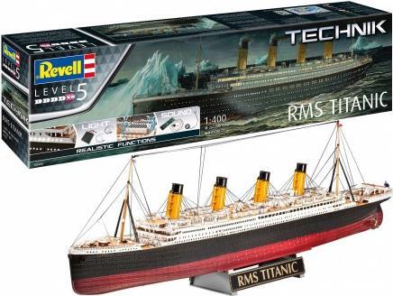 Revell RMS Titanic Passagierschiff-Modell Montagesatz 1:400 (00458)