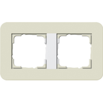 GIRA 0212417. Produktfarbe: Cremefarben, Weiß, Markenkompatibilität: GIRA, Oberflächentyp: Glänzend (0212417)