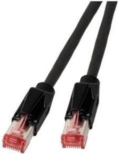 EFB-Elektronik RJ45 Patchkabel Cat.6A S/FTP LSZH Draka UC900 TM21 schwarz 25m Hersteller: EFB Elektronik (K8050.25)