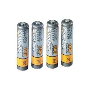 Camelion NH-AAA1100BP4 NiMH Akku AAA 1100 mAh 4er Set Silber