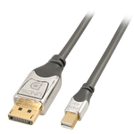 Lindy 3m CROMO Mini DisplayPort an DisplayPort Kabel Mini DP Stecker an DP Stecker (36313)