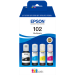 Epson 4er-Pack Schwarz, Gelb, Cyan, Magenta (C13T03R640)