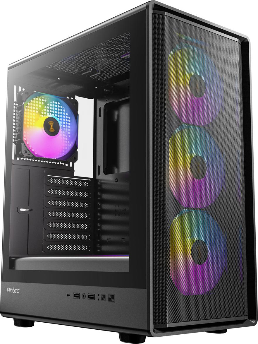 ANTEC Performance P6 Neo ARGB PC Gehäuse ATX Midi Tower, schwarz (0-761345-10286-5)