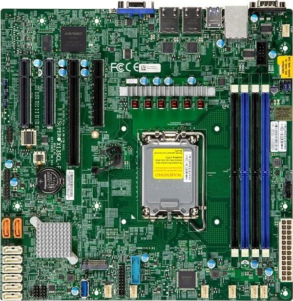 Supermicro X13SCL-F Mainboard Micro ATX LGA 1700 Intel C262