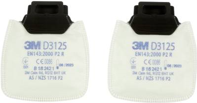 3M Secure Click Partikelfilter P2 R D3125 2 St. (D3125)