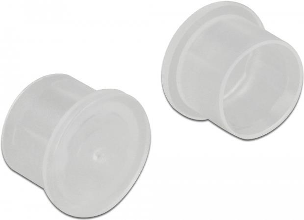 Delock Staubschutz für SMA Stecker 10 Stück transparent (60163)