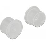 Delock Staubschutz für SMA Stecker 10 Stück transparent (60163)