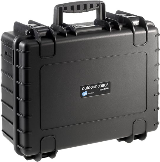 B&W International Type 5000 Transportbox Schwarz