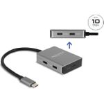 Delock USB 10 Gbps 4 Port USB Type-C™ Hub mit USB Type-C™ Anschluss (64249)