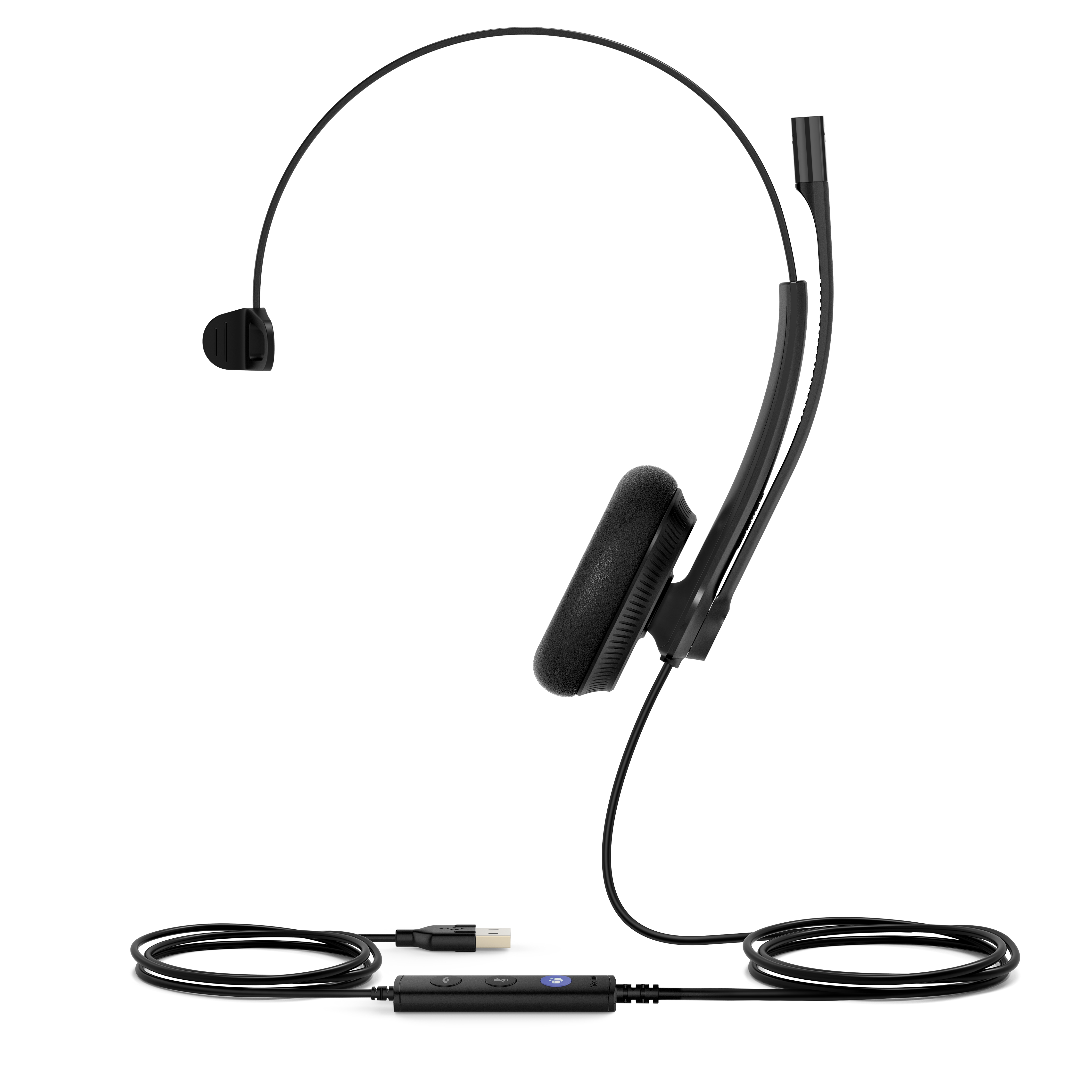 Yealink UH34 Lite Mono Teams USB-C/A Headset Schwarz