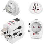Hama Weltreiseadapter Set World Travel Pro Light USB, 3-polig, 2x USB (00223464)