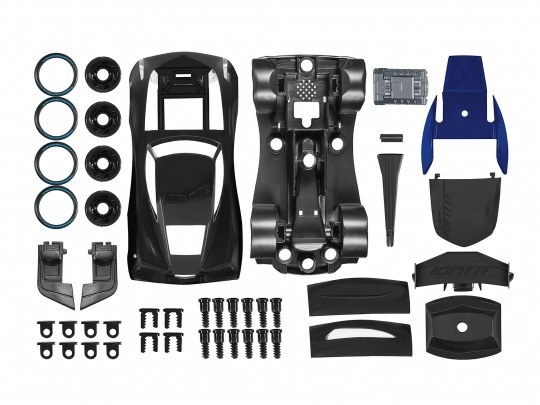Revell Jackson Storm Sportwagen-Modell Montagesatz 1:20 Schwarz/Blau/Weiß