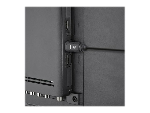 Manhattan Toslink Digitales Optisches Audiokabel 1 m TOSLINK Schwarz