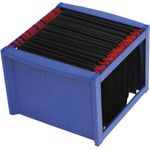 Helit H6110034 Schreibtischablage Kunststoff Blau (H6110034)