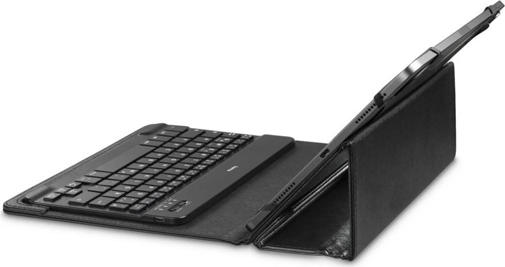 Hama KEY4ALL X3100 Tastatur und Foliohülle Bluetooth 5.1 QWERTZ Deutsch Schwarz