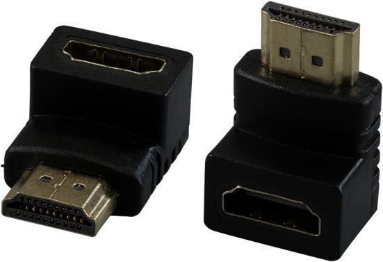 EFB-Elektronik HDMI+ Adapter Typ A Stecker/Buchse 90° gewinkelt Hersteller: EFB Elektronik (EB473V2)